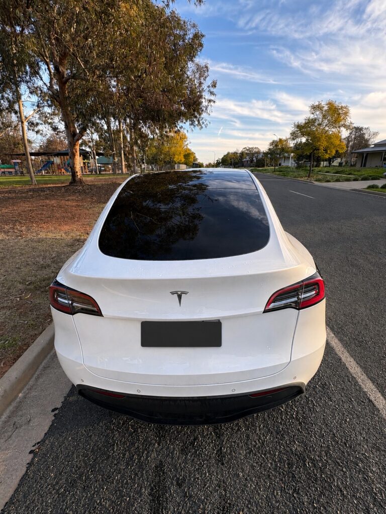 Tesla Model Y 2022 – 11 months NSW rego, 4 brand new tyres, great condition.